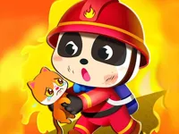 Little Panda Fireman image