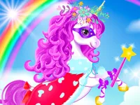 Baby unicorn dress up image