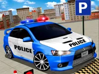 Modern Police Car Parking 3D image