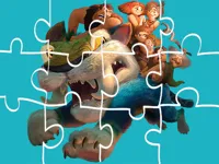 The Croods Jigsaw Game image