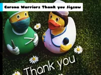 Corona Warriors Thank you Jigsaw image