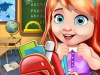 My School Doll House Games image
