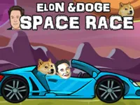 Elon Doge Space Race image