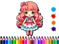 Chibi Doll Art Magic image